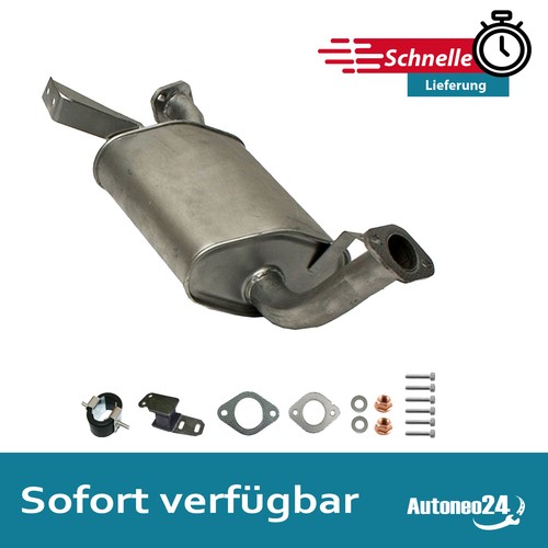 Auspuff mittelschalldämpfer - auspuff,