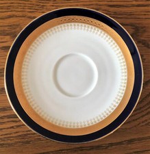 Winterling Kirchenlamitz: Scharffeuer Echt Kobalt Diamant Untertasse 