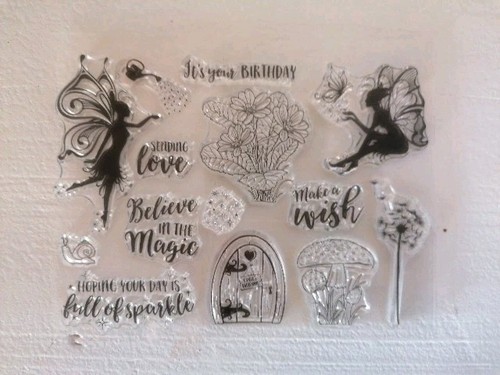 Clear stamps fairys - clear, stamps: