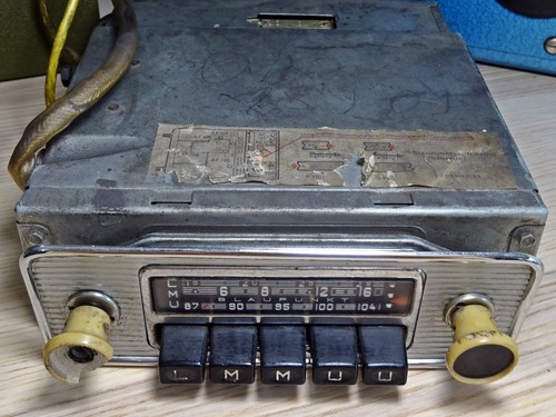 Oldtimer autoradio blaupunkt - oldtimer,