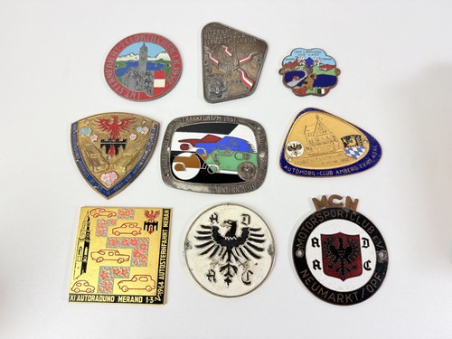 Set konvolut plakette adac - set, 9x