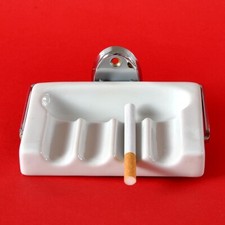 Bad-WANDASCHER „TB“, Porzellan / Chrom, 30er Jahre