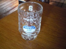 Bier Brauerei Bierglas Glaskrug Tivoli Krefeld 0,4 l  -Alt- Freud wie  Nie 1975-