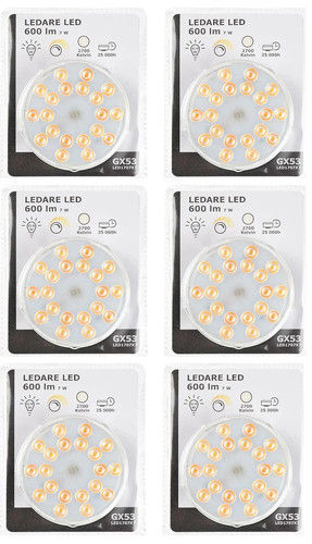 Ikea ledare gx53 - ledare, led