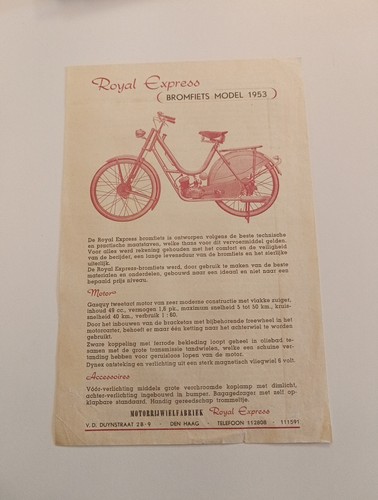 Original prospekt royal - original,