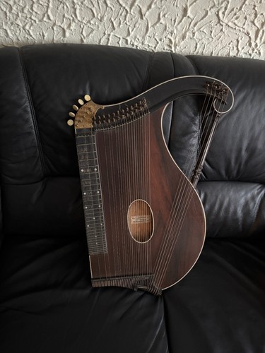 Alte zither harfenzither carl - zither,