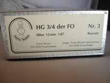 Ferro Suisse HG 3/4 FO Bausatz
