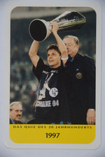 Olaf Thon - FC Schalke 04 - Eurofighter - 1997 Harenberg  - UEFA Cup 1997
