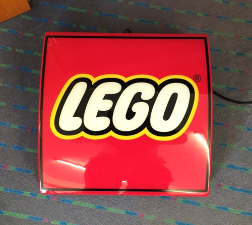Lego display sign medium - lego,