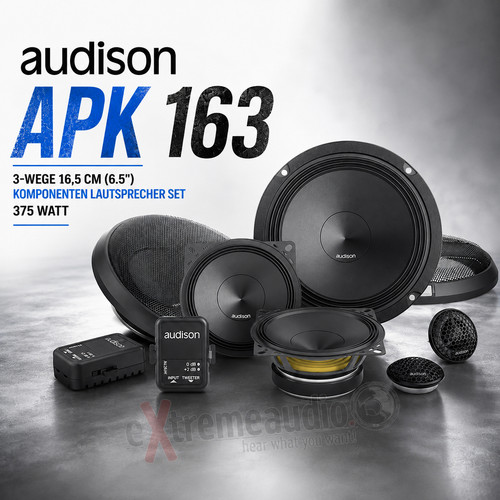 Audison apk 163 kit 3way - kit,