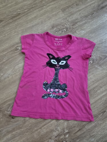 Pinkes shirt mit katze - t-shirt,