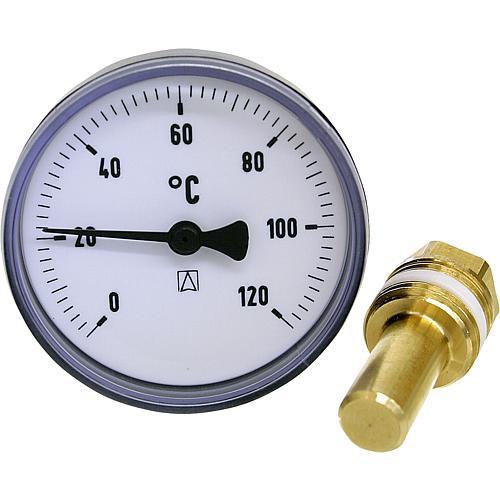 Bimetall thermometer schwarz - bimetall-thermometer,