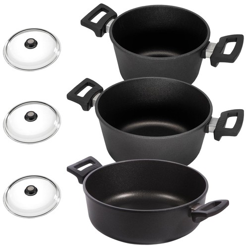 Eurolux aluguss kochtopf set - eurolux,