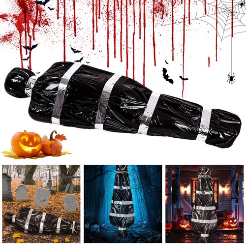 Halloween leichensack 148cm - leichensack,