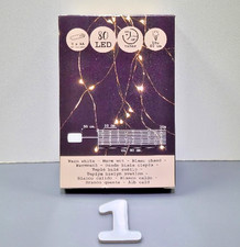 ?LED Lichterkette, 80 LED's, mit Timerfunktion, "Engelshaar". 80 cm Lang? (1)