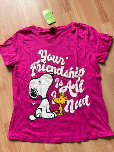 Snoopy t shirt l - , t-shirt