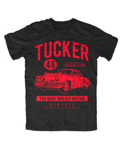 Tucker tshirt schwarz - 48,