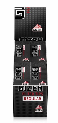 Gizeh black filter tips - filter,