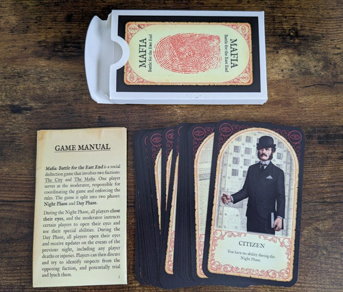 The mafia game cards battle - mafia,