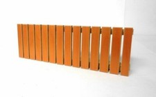 Holzstützwandelement (123mm x