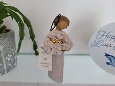 Rarität! Jahresfigur Ornament Willow Tree Engel 2019 mit Geschenkkarton 