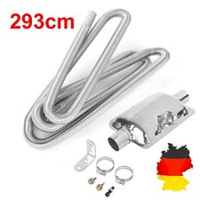 Air Heaters Diesel Standheizung Abgasrohr 293cm Edelstahl Abgasschlauch φ24mm