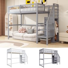 Hochbett mit kleiderschrank - hochbett,