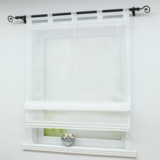 Raffrollo Weiß Raffgardinen