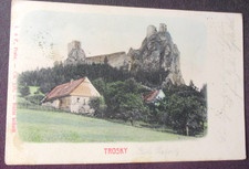 AK  Tschechien,   Litho,  Burg