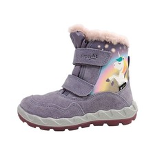 Superfit ICEBIRD Kinderschuhe Mädchen Winterstiefel Klettstiefel Violett Freizei
