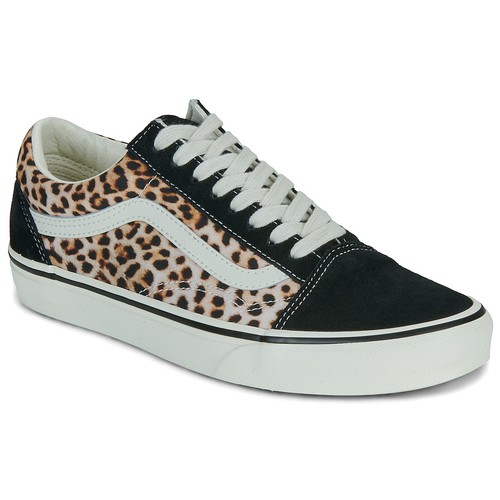 Vans old skool black - old, black/leopard