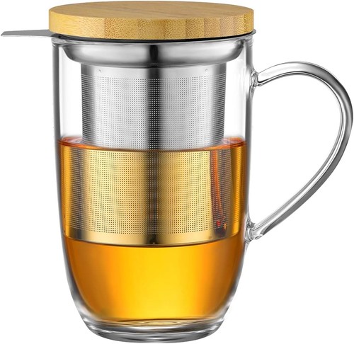 Teetasse 440ml borosilikatglas - teetasse,