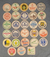 Konvolut alte Papp Bierdeckel