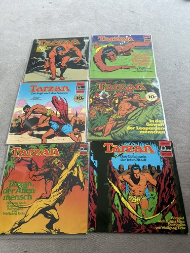 Hörspiel fontana tarzan - fontana, 6x