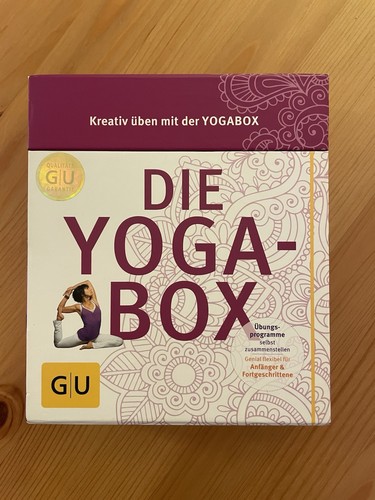 Die yogabox kreativ üben - yogabox,,
