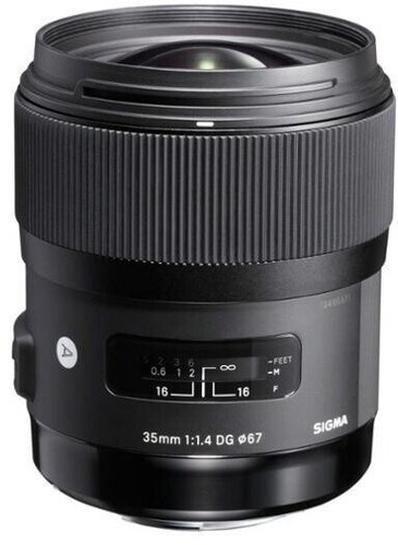 Sigma 35mm hsm art - sigma, f1.4