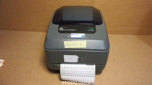 Zebra gk420t network - network, label