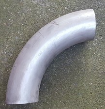 Edelstahl Rohrbogen 90° 5D, 1.4571 geschweißt