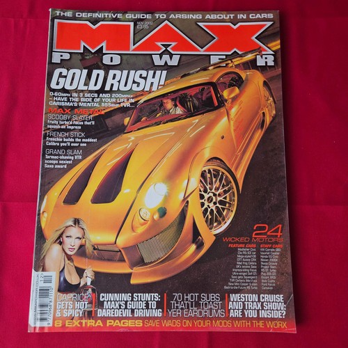 Max power magazine november - magazine,