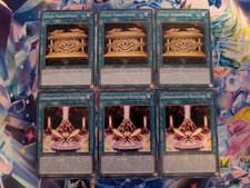 Yugioh Karten Playset 3x Gold-Sarkophag SDAZ-DE027 SOFU-DE051 Grosalamander Heil