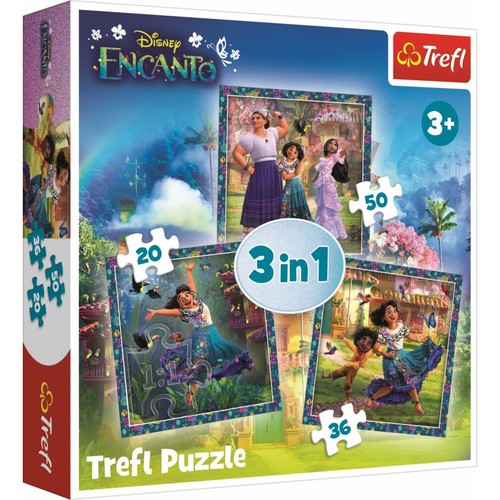 Trefl puzzle encanto zeichen - puzzle,