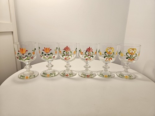 Set mit handbemalten vintage - set, 6