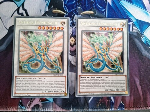 2x antiker feendrache - antiker,