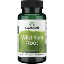 Swanson, Wild Yam Root - Root & Extract, 100 Kapseln - Blitzversand