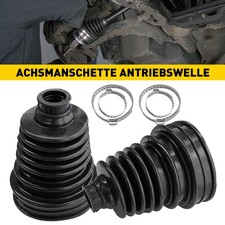 2X Universal Quick Fit Achsmanschette Zum Kleben Antriebswelle CV-Manschette