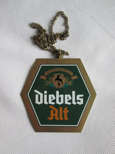 Zapfhahnschild Diebels Alt