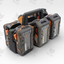 6-Slot Battery Caddy Holder