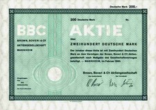 BBC Brown Boveri Mannheim ABB