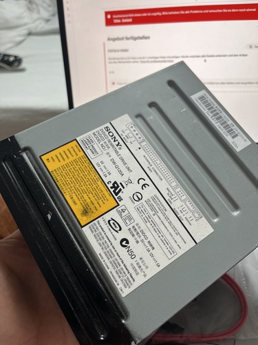 Intern laufwerk brenner sony - intern,