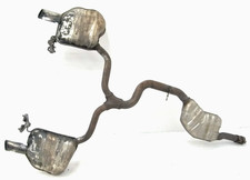 VW Passat B7 R36 4Motion Doppel Auspuff Anlage Mitteltopf 3C0253611ES 411AF